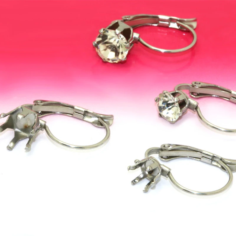 10pcs Stainless steel 5-8MM six claw French ear hook tip diamond empty tray allergy wholesale does not fade
10pcs Stainless steel 5-8MM six claw French ear hook tip diamond empty tray allergy wholesale does not fade