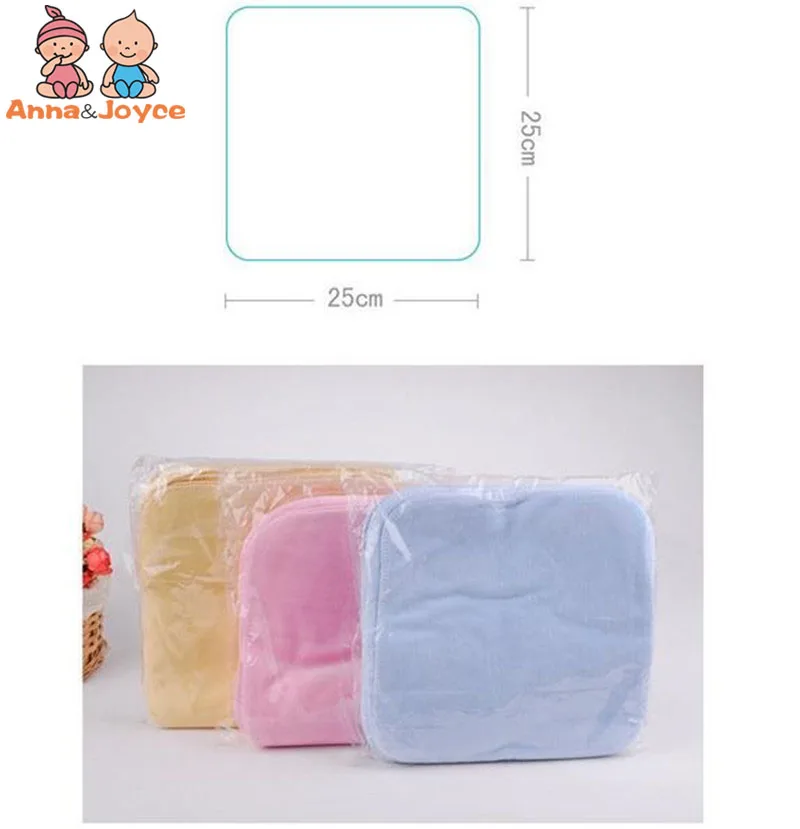 4pc/Lot Velvet Small Towel Multi-purpose Baby Wipes Handkerchief Wash A Face BTRQ1192