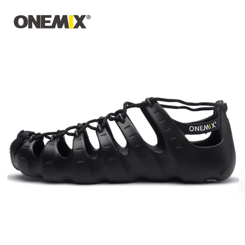 ONEMIX Men Women Casual Shoes Water Shoe Rome Style Outdoor Beach Sandals Wading Upstream Footwear Ultralight Lace-up Slippers
ONEMIX Men Women Casual Shoes Water Shoe Rome Style Outdoor Beach Sandals Wading Upstream Footwear Ultralight Lace-up Slippers