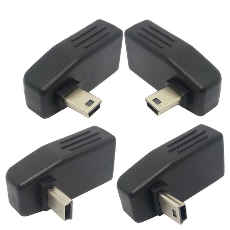 Высокое качество USB Женский к мини-usb мужской 90 градусов вверх и вниз правый левый