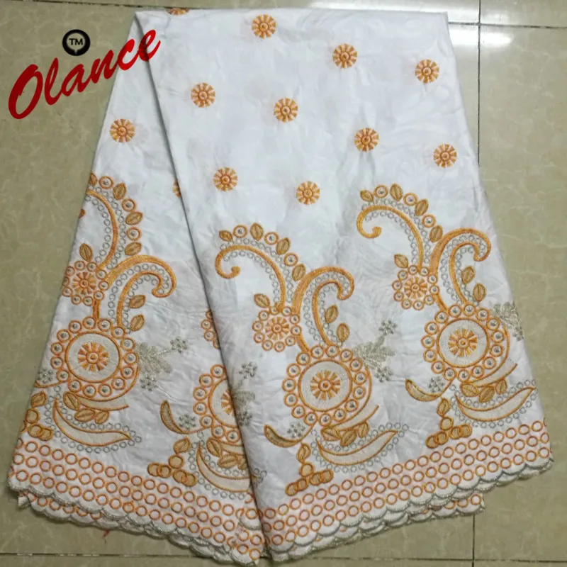 White Color Bazin Riche Lace with Embroidered Golden Pattern For Wedding Dress BZ0-3,Big Sales Promotion African NICE Wax Fabric
White Color Bazin Riche Lace with Embroidered Golden Pattern For Wedding Dress BZ0-3,Big Sales Promotion African NICE Wax Fabric