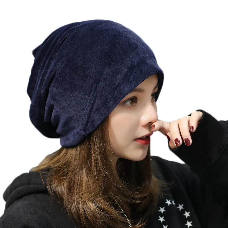 Women's Cotton Hat Skullies Beanies Girls Knitted Hats Spring Autumn 2018 New Fashion Casual Velvet Hat Women Winter Warm Caps
Women's Cotton Hat Skullies Beanies Girls Knitted Hats Spring Autumn 2018 New Fashion Casual Velvet Hat Women Winter Warm Caps