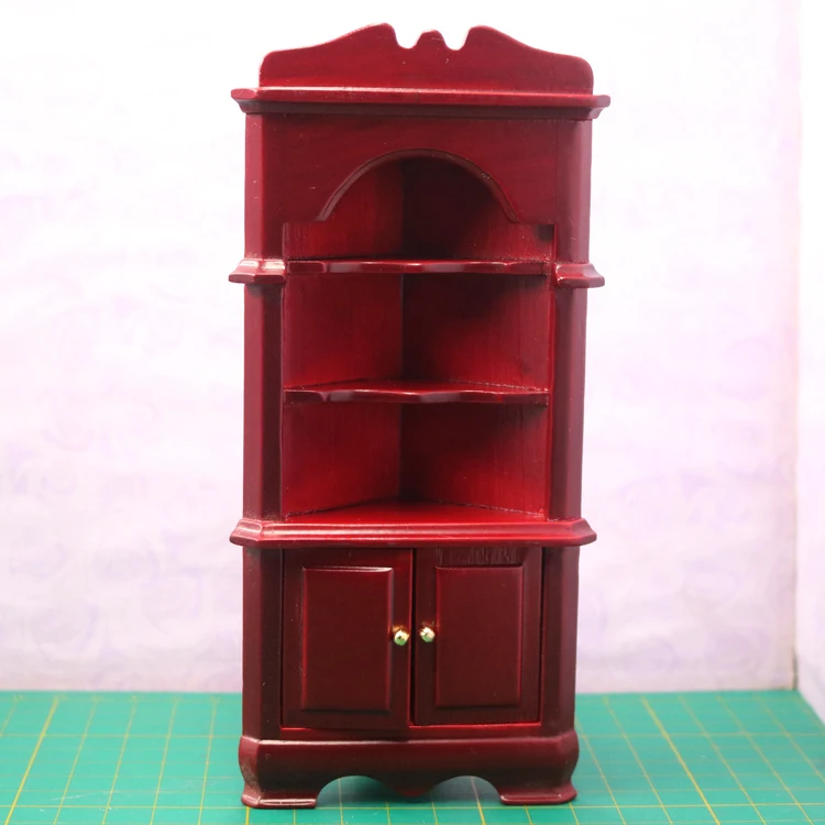 G07-X062 children baby gift Toy 1:12 Dollhouse mini Furniture Miniature rement Doll accessories wooden brown Corner cabinet 1pcs
G07-X062 children baby gift Toy 1:12 Dollhouse mini Furniture Miniature rement Doll accessories wooden brown Corner cabinet 1pcs