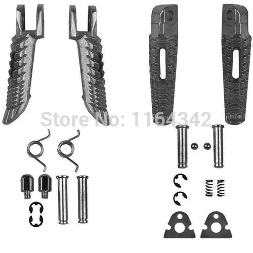 Aluminum Front & Rear Foot Peg Motorcycle Footrest For Suzuki GSXR600 750 06-12 GSXR1000 05-12 Chrome
Aluminum Front & Rear Foot Peg Motorcycle Footrest For Suzuki GSXR600 750 06-12 GSXR1000 05-12 Chrome