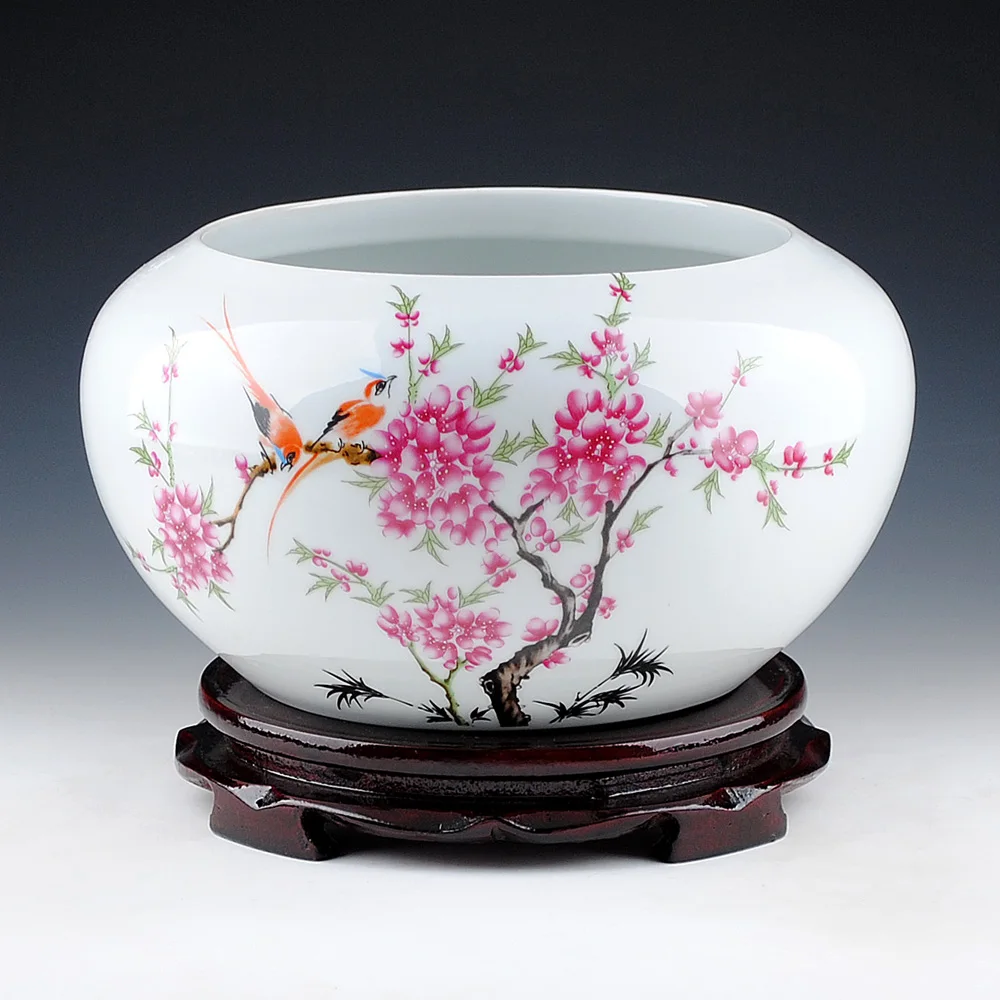 Керамика Jingdezhen Hongxuan pcdw, неглубокий цилиндр, золотая рыбка, черепаха, Нарцисс, украшение для раковины
Керамика Jingdezhen Hongxuan pcdw, неглубокий цилиндр, золотая рыбка, черепаха, Нарцисс, украшение для раковины