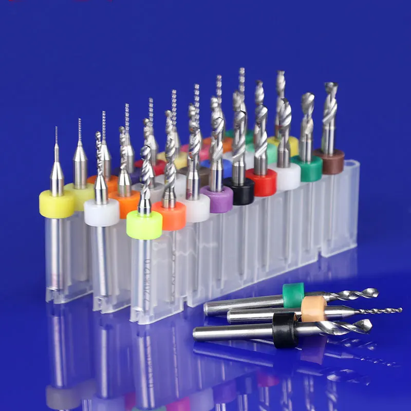 10pc 3.175mm Carbide Drill Bits Micro Engraving CNC PCB Endmill Making Hole Aluminum Wood Acrylic Plastic 0.2mm to 3.0mm
10pc 3.175mm Carbide Drill Bits Micro Engraving CNC PCB Endmill Making Hole Aluminum Wood Acrylic Plastic 0.2mm to 3.0mm