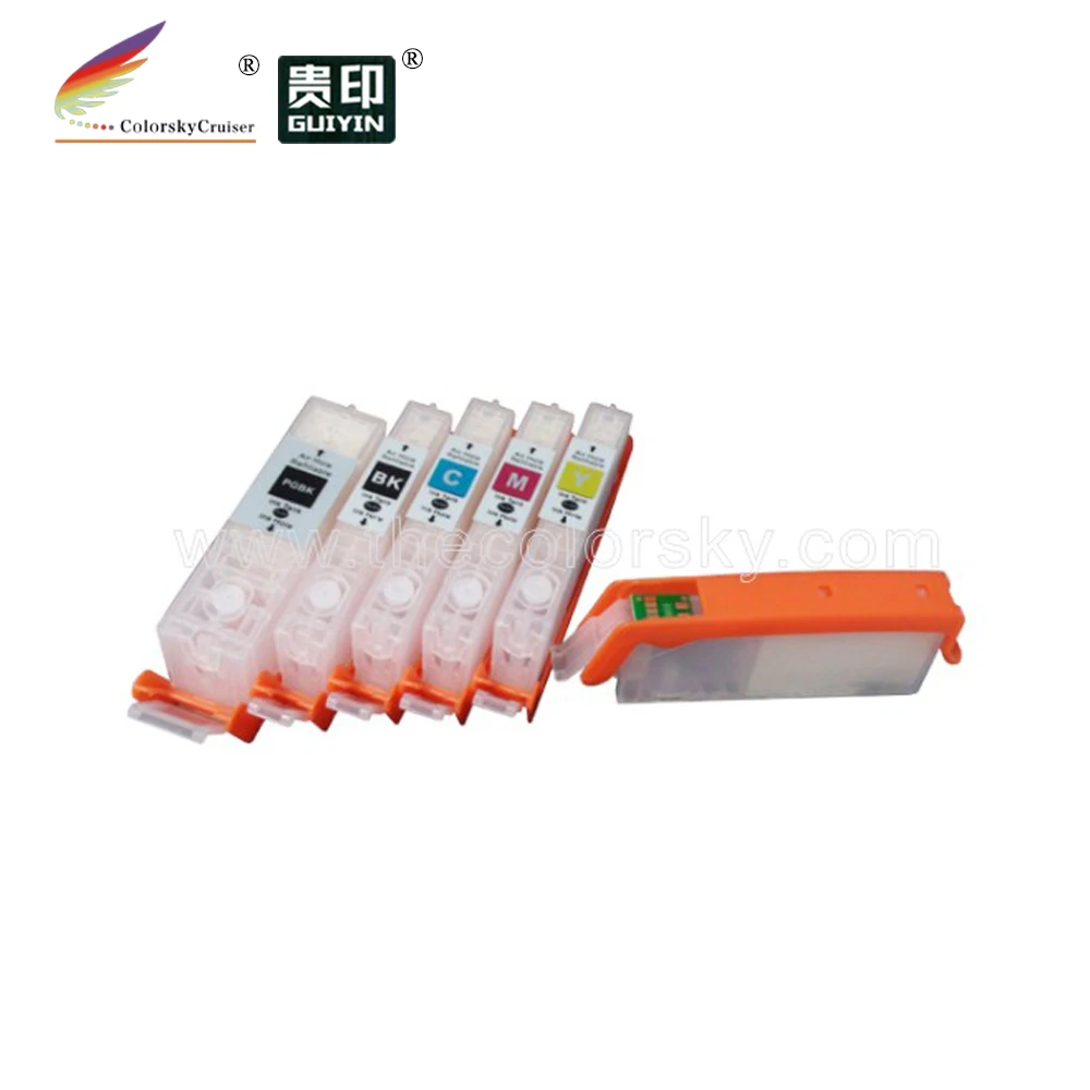 (RCC450-5) PGI 450 PGI-450 Refillable Ink Cartridge for Canon iP7140 iP7240 MG5440 MG5540 MG6440 MX924 iX6840 MG6340 iP8740
(RCC450-5) PGI 450 PGI-450 Refillable Ink Cartridge for Canon iP7140 iP7240 MG5440 MG5540 MG6440 MX924 iX6840 MG6340 iP8740