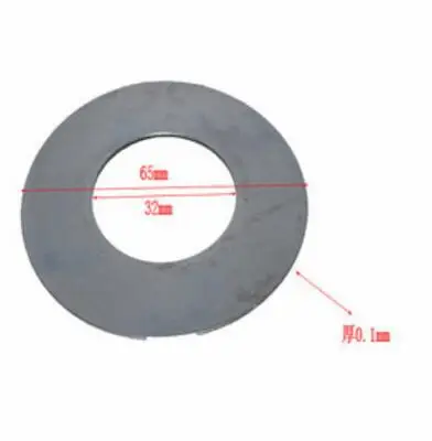 Forklift steering knuckle adjustment gasket 22214-30321 steering knuckle gasket 32mm steel sheet pad 65-32-0.1 0.1mm thickness
Forklift steering knuckle adjustment gasket 22214-30321 steering knuckle gasket 32mm steel sheet pad 65-32-0.1 0.1mm thickness