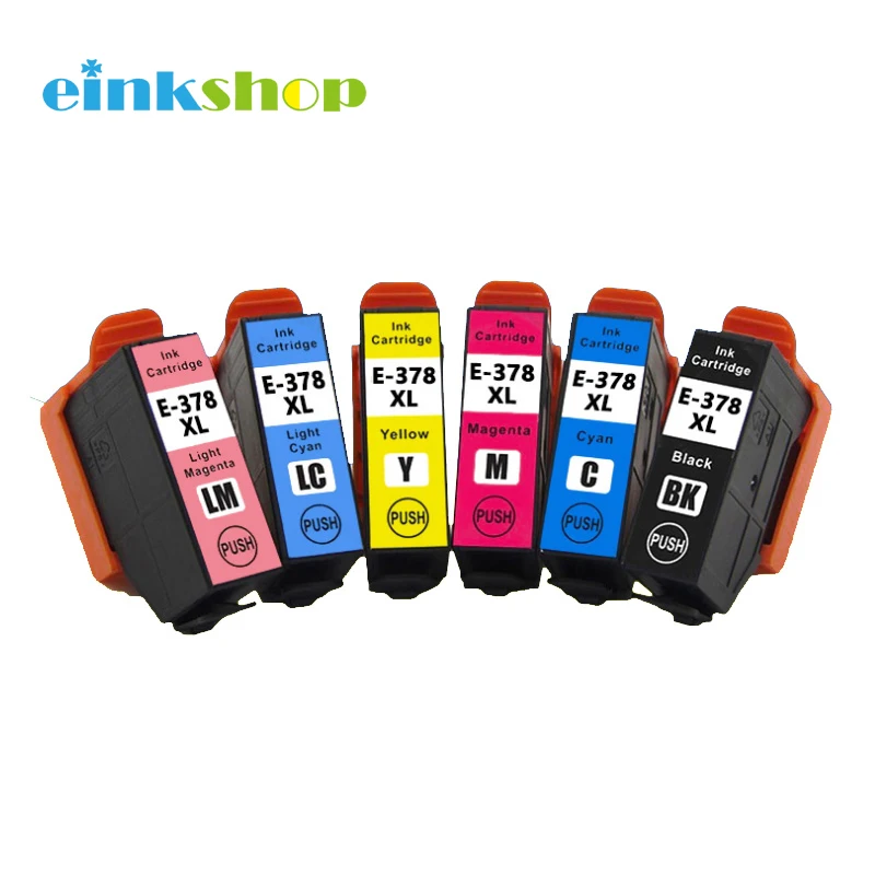einkshop T378 T478 Compatible Ink Cartridge For Epson 378 478 XL 378XL 478XL Expression Photo XP-15000 XP-8500 XP-8505 Printer
einkshop T378 T478 Compatible Ink Cartridge For Epson 378 478 XL 378XL 478XL Expression Photo XP-15000 XP-8500 XP-8505 Printer