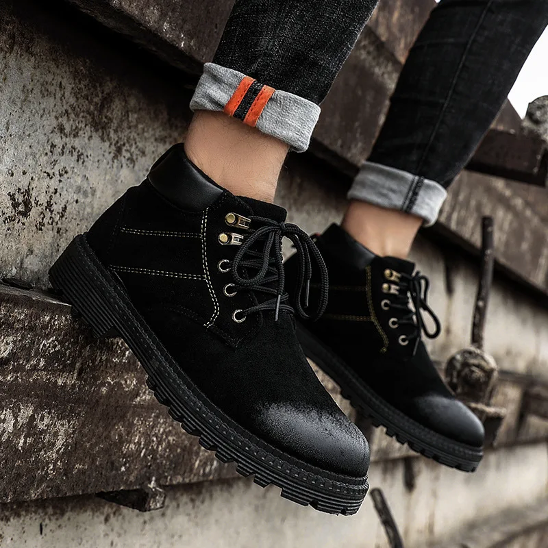 2019 New Snowsuit Martin Boots Men's Boots Retro Leisure British Boots Men's Shoes Spring and Autumn
2019 New Snowsuit Martin Boots Men's Boots Retro Leisure British Boots Men's Shoes Spring and Autumn