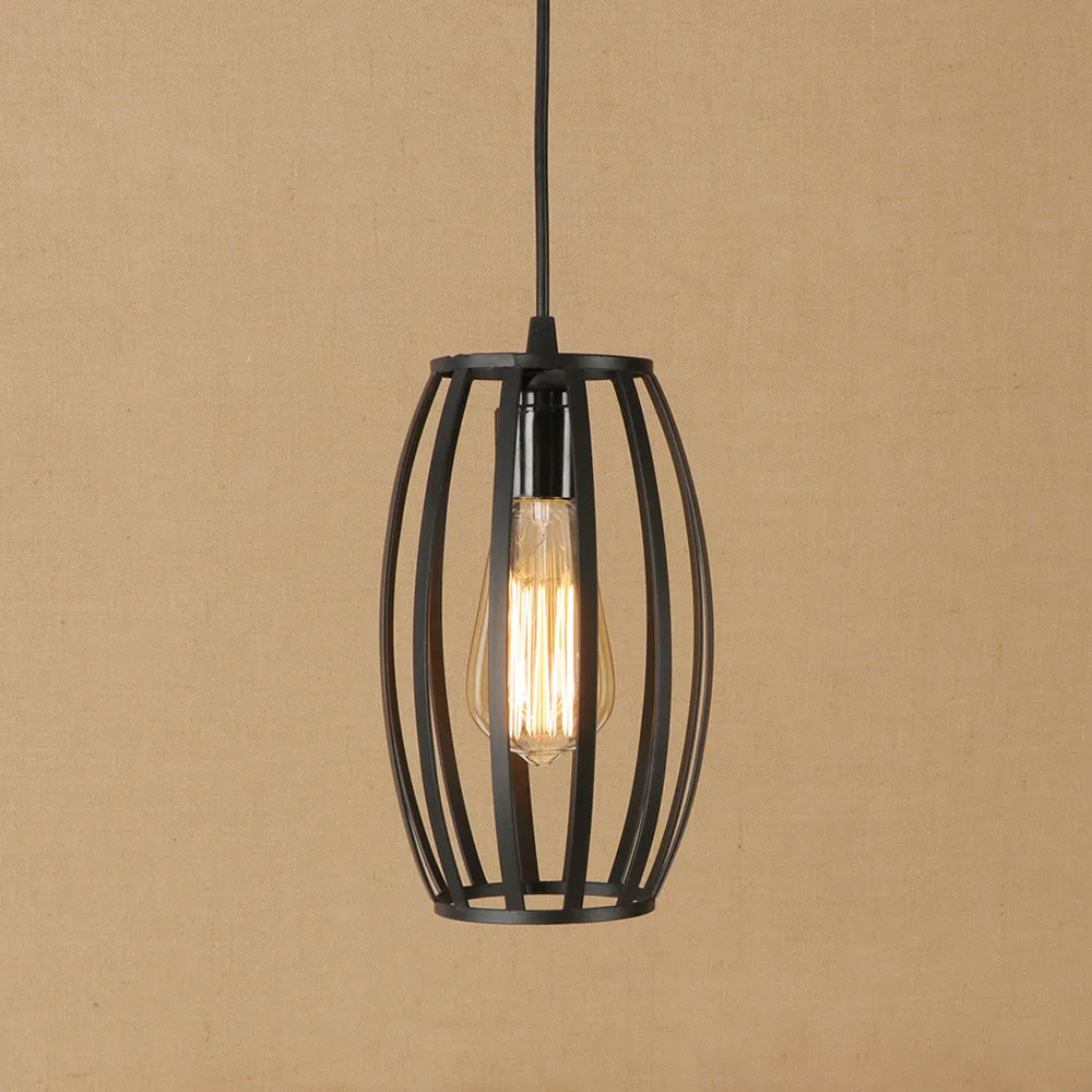 Passageway Loft Vintage Industrial Retro Pendant light Edison bulb E27 Iron Restaurant Bar Counter Attic Bookstore Cage Lamp
Passageway Loft Vintage Industrial Retro Pendant light Edison bulb E27 Iron Restaurant Bar Counter Attic Bookstore Cage Lamp