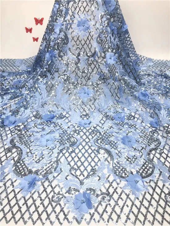 Latest French Sequins Laces Fabrics 2019 High Quality African Lace Fabric For Wedding Nigerian Lace Material For Party sky blue
Latest French Sequins Laces Fabrics 2019 High Quality African Lace Fabric For Wedding Nigerian Lace Material For Party sky blue