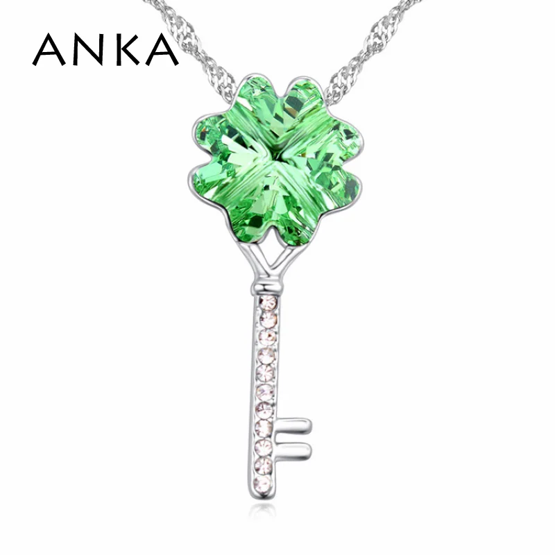 ANKA hot sell exquisite shiny crystal key pendant necklaces jewelry birthday gift for women Crystals from Austria #121007
ANKA hot sell exquisite shiny crystal key pendant necklaces jewelry birthday gift for women Crystals from Austria #121007