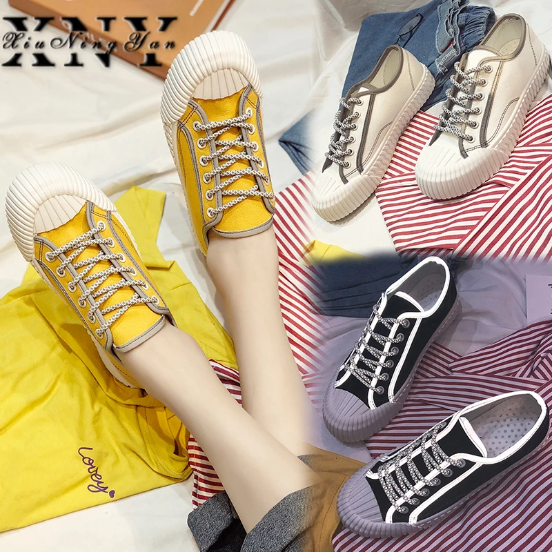 Xiuningyan Women Casual Shoes Summer Flats 2019 Spring Women Flats INS Luminous Shoes Fashion Breathable Lace-Up Women Sneakers
Xiuningyan Women Casual Shoes Summer Flats 2019 Spring Women Flats INS Luminous Shoes Fashion Breathable Lace-Up Women Sneakers