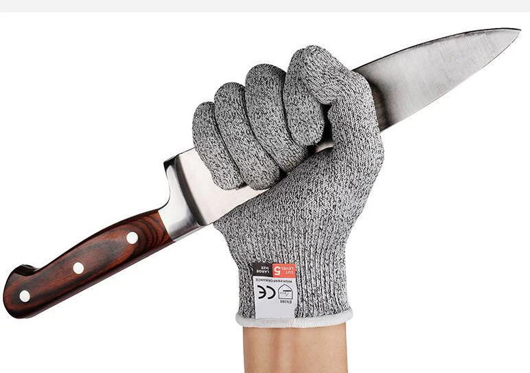1 Pair Resistant Gloves Kitchen Cut Food Protection High-Performance 5-Level Protection Workplace Safety Glove Woodworking glove
1 Pair Resistant Gloves Kitchen Cut Food Protection High-Performance 5-Level Protection Workplace Safety Glove Woodworking glove