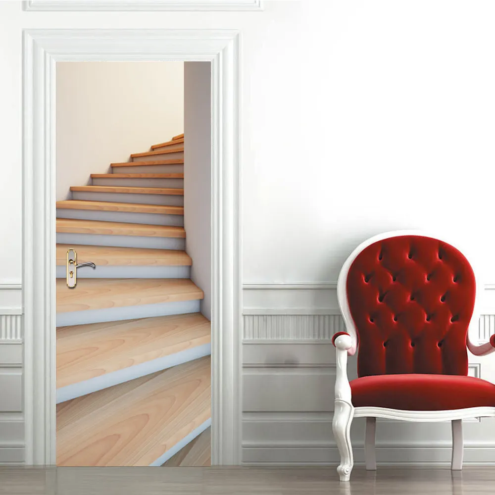 3D Various Door Stickers For Bedroom Kidroom Home Wooden Decor Decals Room Decoration Accessories Removable Poster Deursticker
3D Various Door Stickers For Bedroom Kidroom Home Wooden Decor Decals Room Decoration Accessories Removable Poster Deursticker