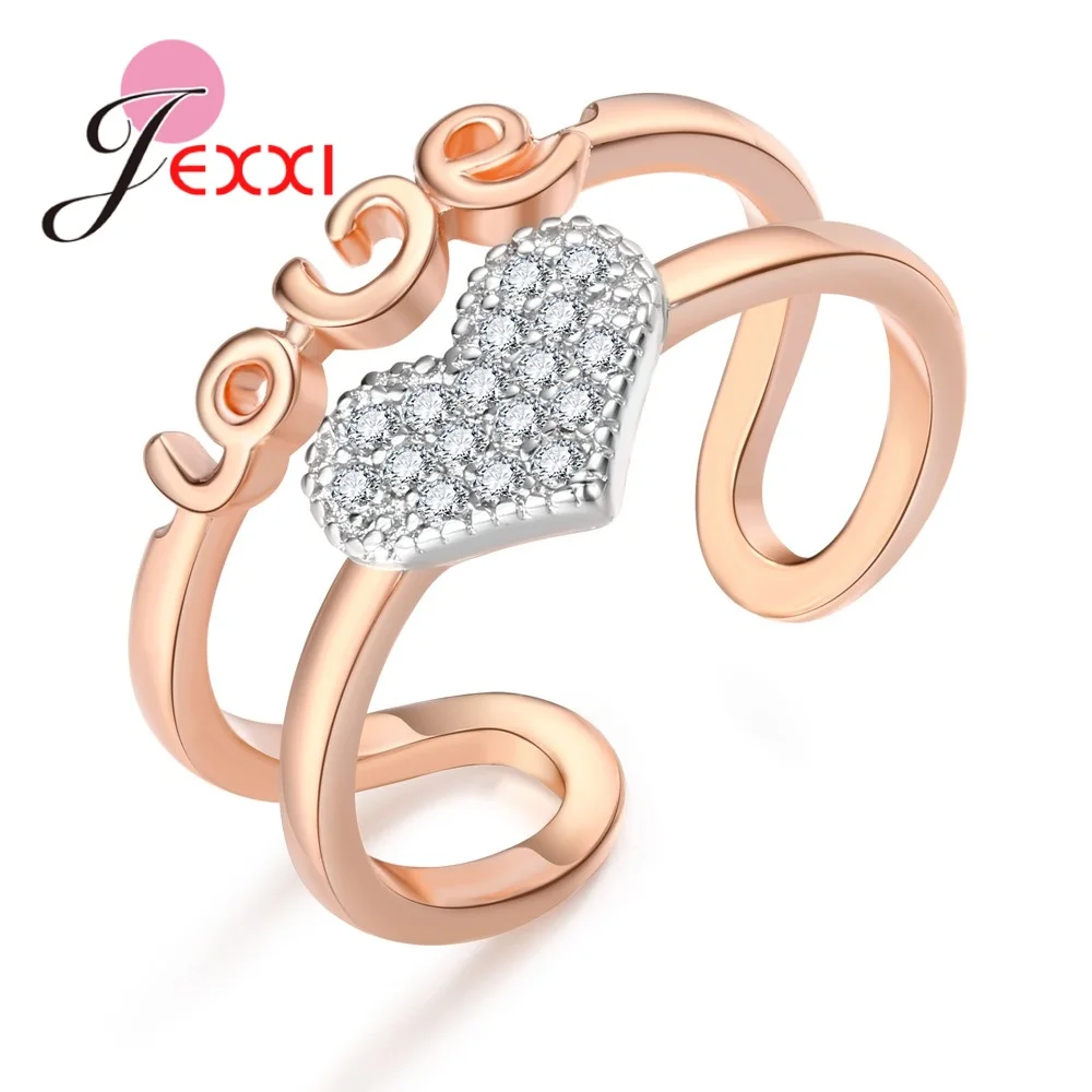 Charming Sweet Fingers Rings For Women Girl Open Rings Rose Gold Heart Shape Popular Trendy Gift Unique Design Lovely
Charming Sweet Fingers Rings For Women Girl Open Rings Rose Gold Heart Shape Popular Trendy Gift Unique Design Lovely