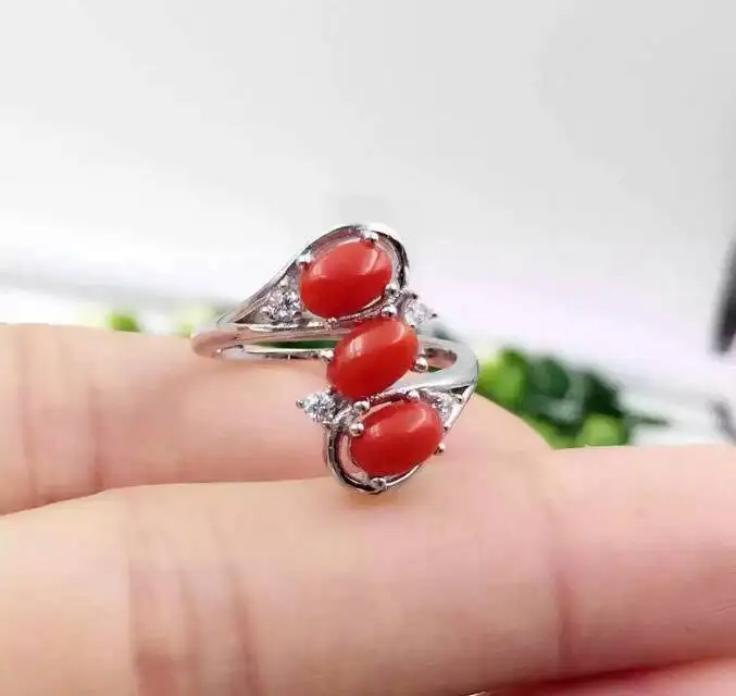 Natural red coral gem Ring Natural gemstone ring 925 sterling silver trendy big Luxury overlapping row women's girl gift Jewelry
Natural red coral gem Ring Natural gemstone ring 925 sterling silver trendy big Luxury overlapping row women's girl gift Jewelry