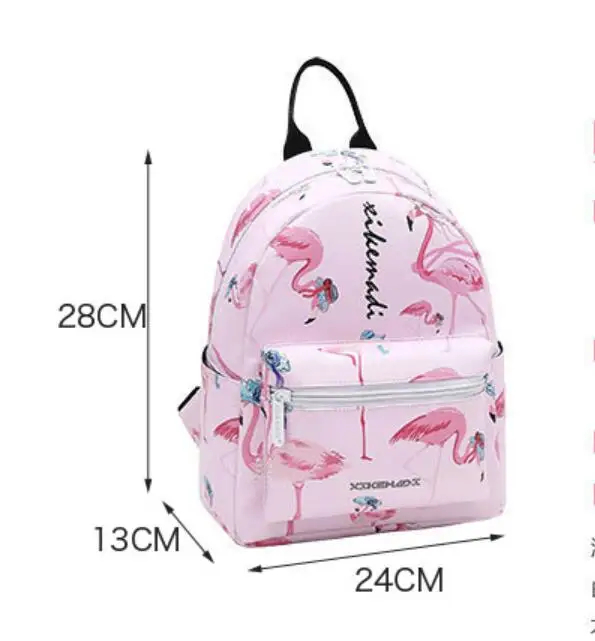 1 piece PU leather Cute Flamingo orange fruits Printing Backpack For Teenage Girls Laptop School Bag Mochila
1 piece PU leather Cute Flamingo orange fruits Printing Backpack For Teenage Girls Laptop School Bag Mochila