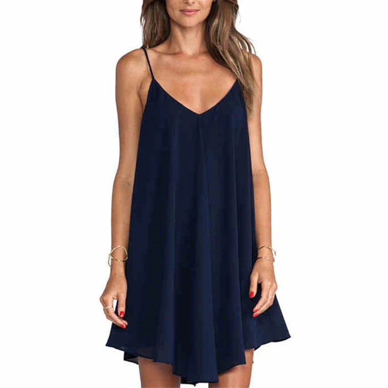 YOUNG VIVA 2019 Women dresses Sleeveless sexy backless V-Neck loose lace Chiffon dress yb002
YOUNG VIVA 2019 Women dresses Sleeveless sexy backless V-Neck loose lace Chiffon dress yb002