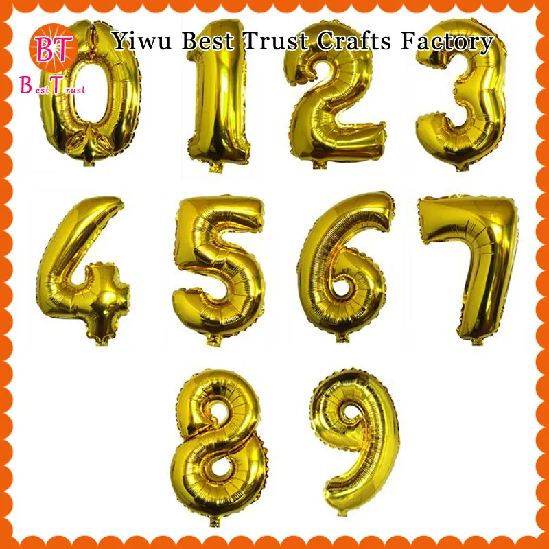 16 Inches Foil Number Balloons Mylar Golden Silver 1000pcs for Party Wedding Birthday Decorations Kids Helium Baloon Numbers
16 Inches Foil Number Balloons Mylar Golden Silver 1000pcs for Party Wedding Birthday Decorations Kids Helium Baloon Numbers