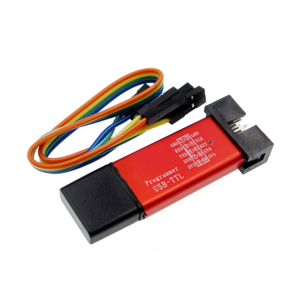 USB-TTL Auto Programmer MCU STC 51 Microcontroller Downloader / 3.3V 5V Universal / Dual Voltage USB to TTL DownLoad Cable
USB-TTL Auto Programmer MCU STC 51 Microcontroller Downloader / 3.3V 5V Universal / Dual Voltage USB to TTL DownLoad Cable