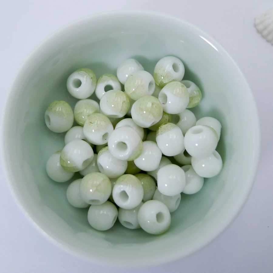 8# 100pcs Jingdezhen Ceramic Beads Flower Porcelain Porcelain Bead For Jewelry Making 8mm Beads #A416A
8# 100pcs Jingdezhen Ceramic Beads Flower Porcelain Porcelain Bead For Jewelry Making 8mm Beads #A416A