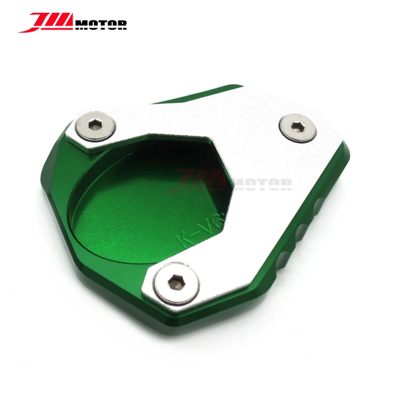 CNC Aluminum Side Stand Enlarger Support Plate For Kawasaki Versys 650 2006-2018 Kickstand Extension Pad
CNC Aluminum Side Stand Enlarger Support Plate For Kawasaki Versys 650 2006-2018 Kickstand Extension Pad