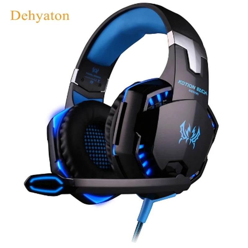G2000 Deep Bass Game Headphone Stereo Surrounded Over-Ear Gaming Headset Headband Earphone with Light for Computer PC Gamer
G2000 Deep Bass Game Headphone Stereo Surrounded Over-Ear Gaming Headset Headband Earphone with Light for Computer PC Gamer