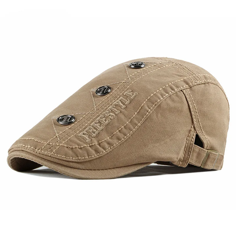 New Newsboy Caps For Men High Quality Cotton Berets Retro Cabbie Ivy Flat Cap Patchwork Causal Forward Cap
New Newsboy Caps For Men High Quality Cotton Berets Retro Cabbie Ivy Flat Cap Patchwork Causal Forward Cap