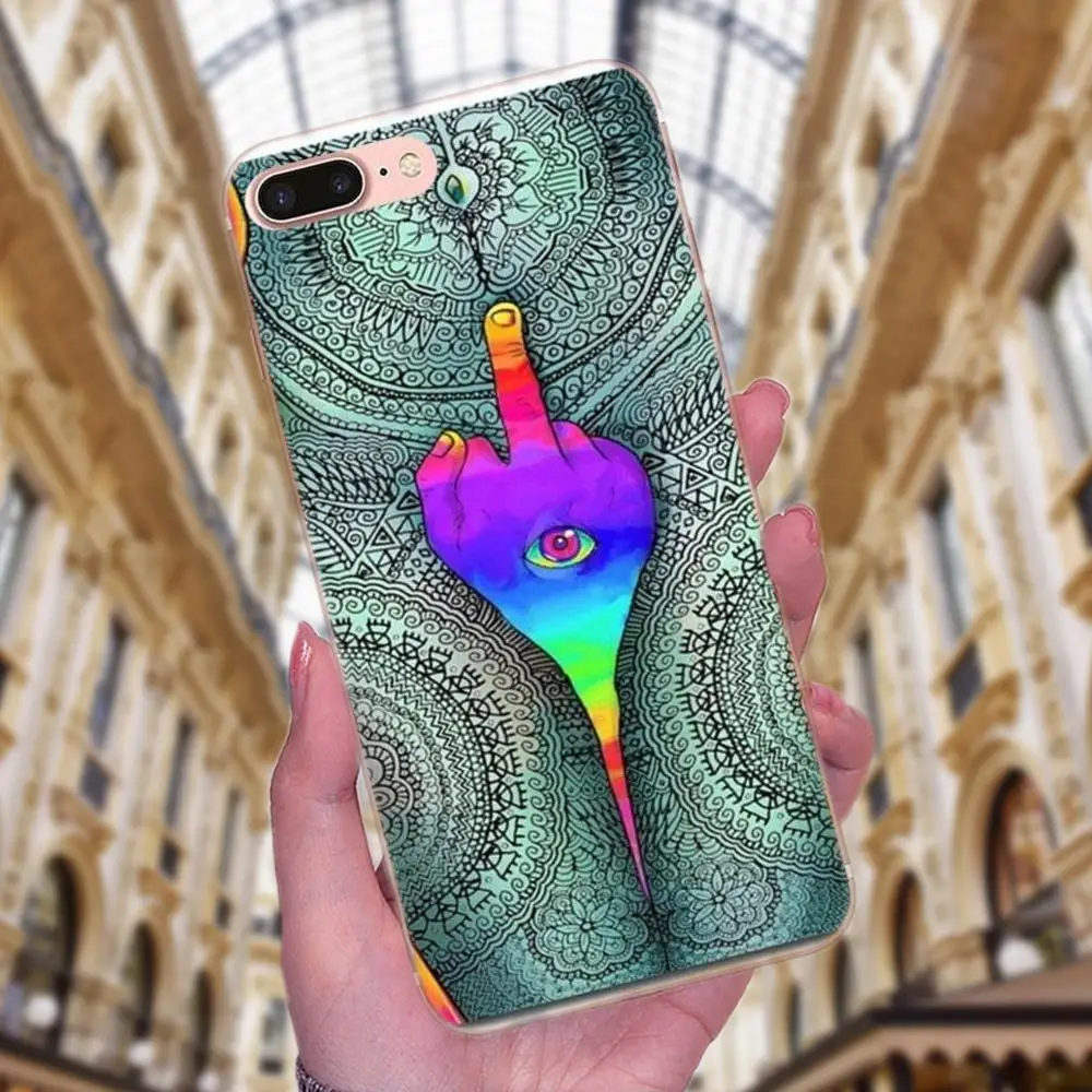 Чехлы из ТПУ для Xiaomi Redmi Note 2 3 3S 4 4A 4X 5 5A 6 6A Pro Plus Hamsa рука Фатимы Сияющие милые |