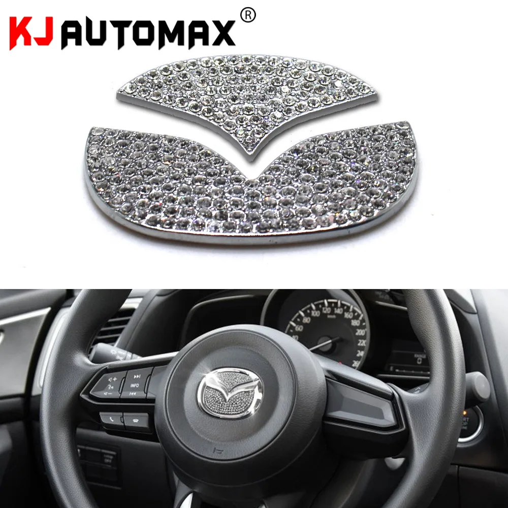 Car Styling Steering Wheel For Mazda 3 6 CX-5 CX-3 CX-7 Bling Crystal Sitff Decoration emblem circle sticker accessories
Car Styling Steering Wheel For Mazda 3 6 CX-5 CX-3 CX-7 Bling Crystal Sitff Decoration emblem circle sticker accessories