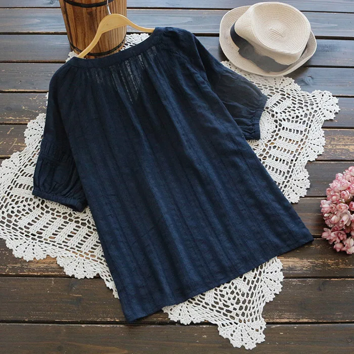 4271 new summer big size women Japan style V-Neck short sleeve blouse women cotton solid color loose shirts tops
4271 new summer big size women Japan style V-Neck short sleeve blouse women cotton solid color loose shirts tops