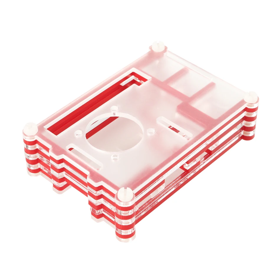 For Raspberry Pi 3B+ Case 9 Layers Black Blue Red Acrylic Box Case (Not Include Cooling Fan) for Raspberry Pi 3 Model B Case Hot
For Raspberry Pi 3B+ Case 9 Layers Black Blue Red Acrylic Box Case (Not Include Cooling Fan) for Raspberry Pi 3 Model B Case Hot