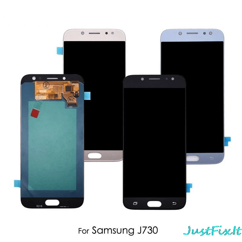 Оригинальный AMOLED дисплей для SAMSUNG Galaxy J7 Pro 2017 J730 J730F ЖК сенсорный экран Замена с