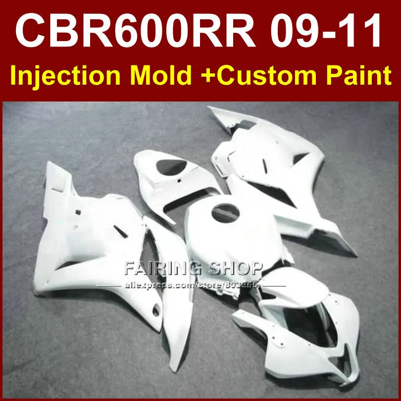 Pure white customize fairing set for HONDA CBR600RR fairing kit 2009 2010 2011 cbr600 rr ABS bodykits CBR 600 RR 09 10 11+7Gifts
Pure white customize fairing set for HONDA CBR600RR fairing kit 2009 2010 2011 cbr600 rr ABS bodykits CBR 600 RR 09 10 11+7Gifts