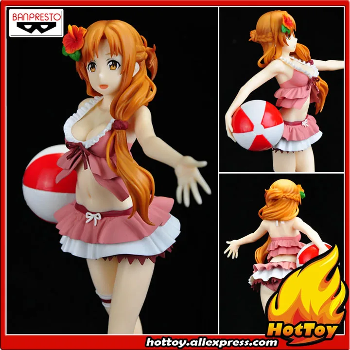 100% оригинальная коллекция Banpresto EXQ Figure - Asuna II от "Sword Art Online Code Register" | Игрушки и