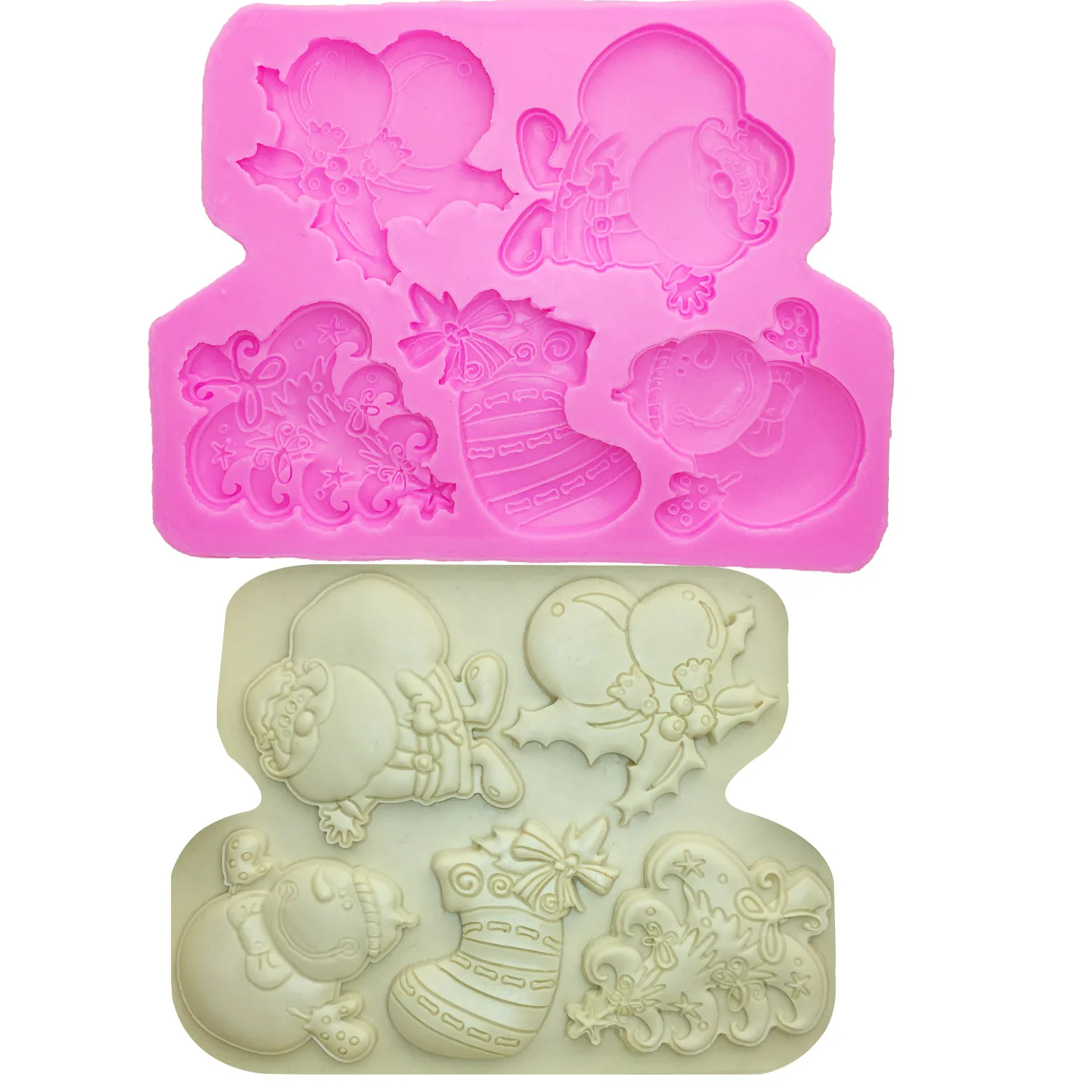 M1093 DIY Christmas decoration Christmas tree deer snowman and Santa Claus shape cake decorating tools silicone mould
M1093 DIY Christmas decoration Christmas tree deer snowman and Santa Claus shape cake decorating tools silicone mould