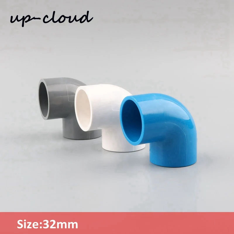 3 шт. UP CLOUD PVC I.D. 32 мм водопроводная труба 90 градусов равноправный коленчатый