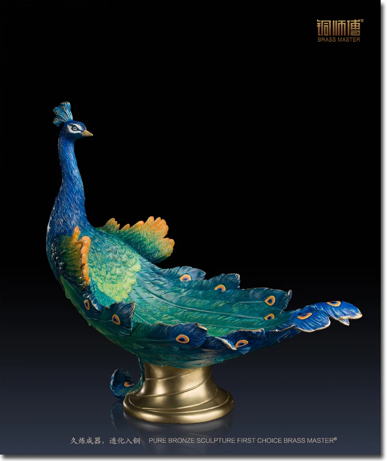 Unique High grade business gifts # TOP ART 2022 home office best Decoration 3D vivid peafowl fruit tray bronze statue # 45 CM
Unique High grade business gifts # TOP ART 2022 home office best Decoration 3D vivid peafowl fruit tray bronze statue # 45 CM