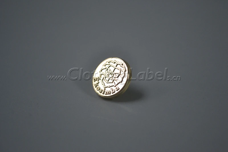 Custom Electroplating Embossed Metal Label/Zinc Alloy Round Metal Button with Pin
Custom Electroplating Embossed Metal Label/Zinc Alloy Round Metal Button with Pin