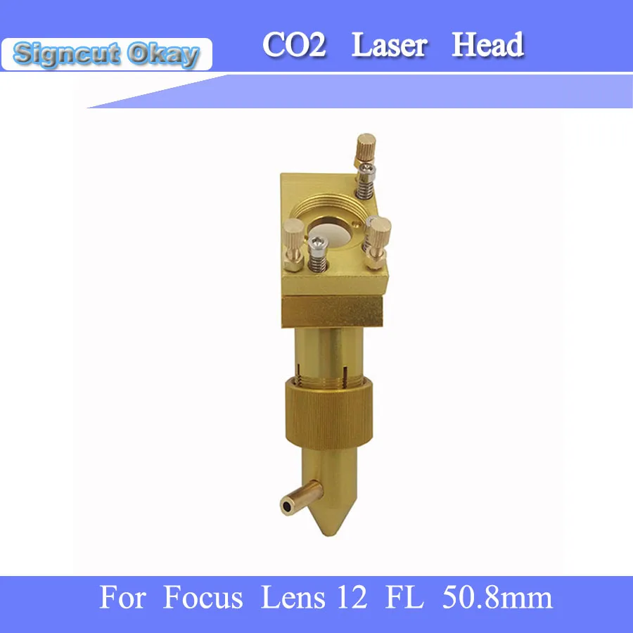 Free Shipping Laser Head with CO2 Focus Lens Dia 12 FL 50.8mm for Laser Cutter Machine Engraver Machine
Free Shipping Laser Head with CO2 Focus Lens Dia 12 FL 50.8mm for Laser Cutter Machine Engraver Machine