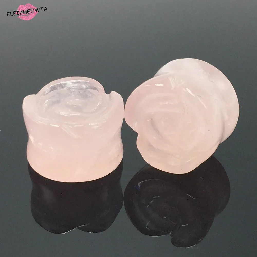 Pair Rose Flower Stone Ear Plug Tunnel Expander Piercing Gauges Piercing Stretcher Body Piercing Jewelry
Pair Rose Flower Stone Ear Plug Tunnel Expander Piercing Gauges Piercing Stretcher Body Piercing Jewelry