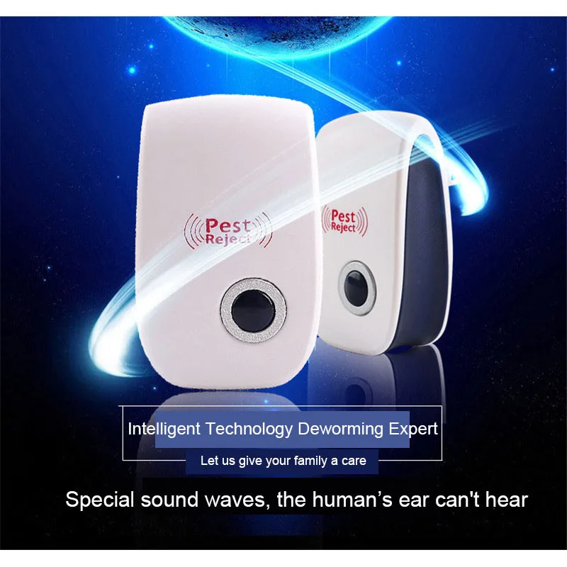 Electronic Ultrasonic Pest Reject Repeller Rats Control Rodent Mouse Anti Mosquito Insect Pest Repeller Plug Short/long EU Plug
Electronic Ultrasonic Pest Reject Repeller Rats Control Rodent Mouse Anti Mosquito Insect Pest Repeller Plug Short/long EU Plug
