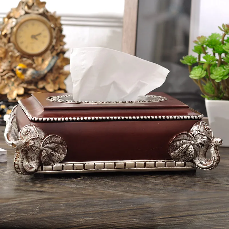 paper towel box European elephant ornaments decoration living room table paper drawing box high-grade luxury retro box
paper towel box European elephant ornaments decoration living room table paper drawing box high-grade luxury retro box