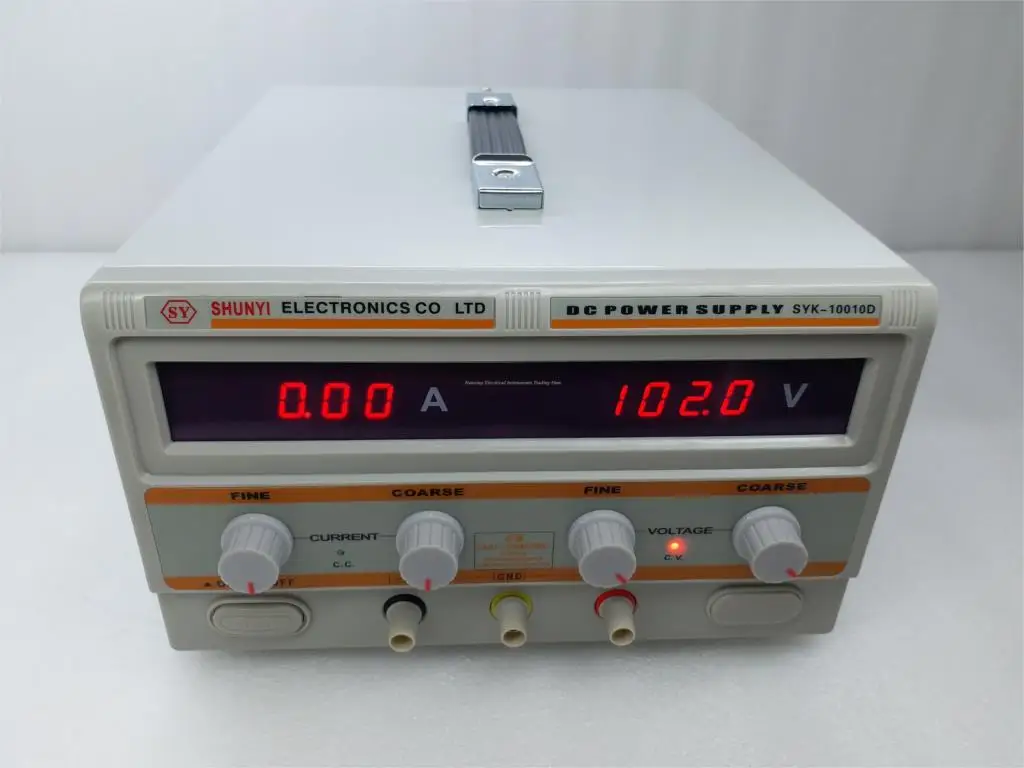 SYK15010D DC power supply output of 0-150V,0-10A adjustable Experimental power supply of high precision DC voltage regulator
SYK15010D DC power supply output of 0-150V,0-10A adjustable Experimental power supply of high precision DC voltage regulator