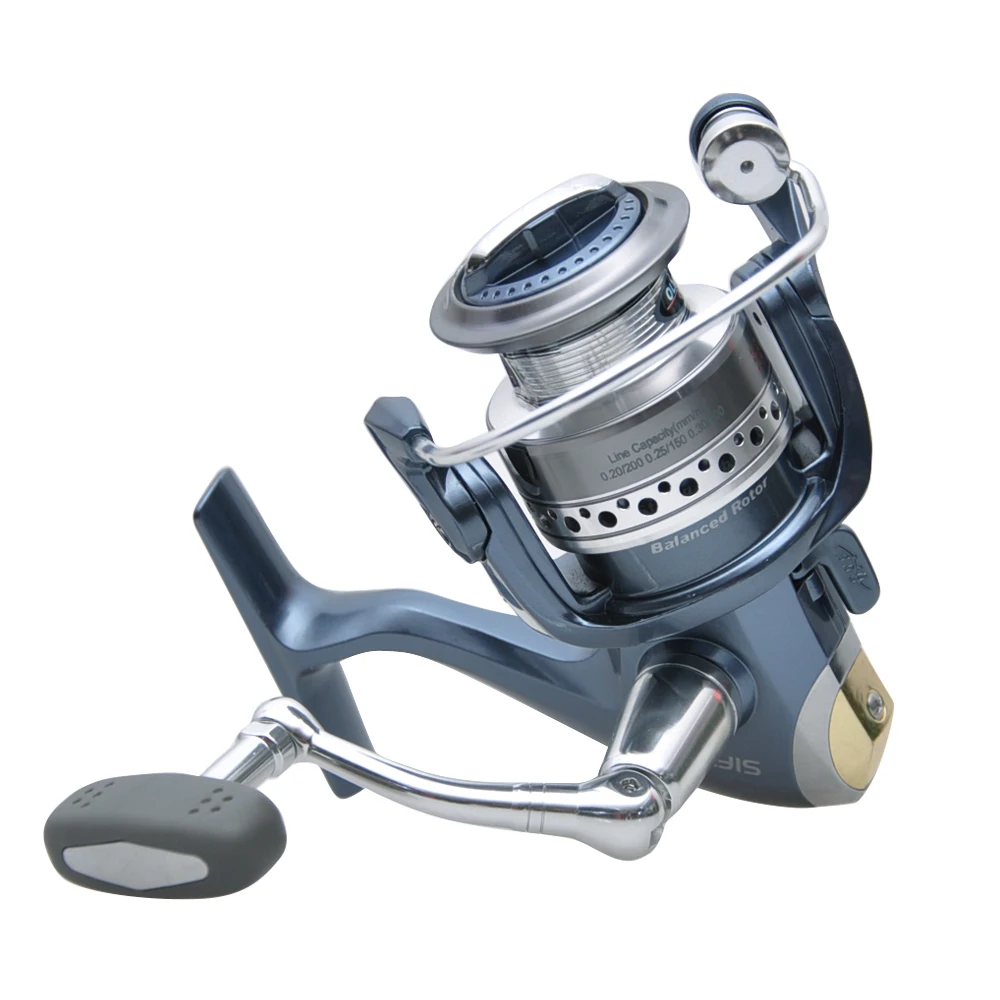 TAF Spinning Reel 2000 3000 Size 6BB 5.3:1 Lure Fishing Reel Metal Spool Carretilha Pesca Molinete Peche Carp Fishing Reels
TAF Spinning Reel 2000 3000 Size 6BB 5.3:1 Lure Fishing Reel Metal Spool Carretilha Pesca Molinete Peche Carp Fishing Reels