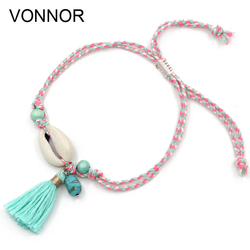 Anklets for Women Girls Foot Jewelry Holiday Beach Barefoot Sandals Bracelet on the leg Ankle strap Bohemian Shell Tassel Anklet
Anklets for Women Girls Foot Jewelry Holiday Beach Barefoot Sandals Bracelet on the leg Ankle strap Bohemian Shell Tassel Anklet