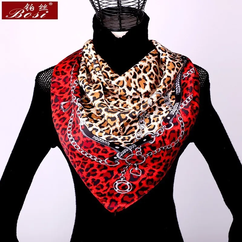 Scarf silk leopard print women square flower shawl scarfs winter satin ethnic sjaal stripe chain scarves luxury brand foulard
Scarf silk leopard print women square flower shawl scarfs winter satin ethnic sjaal stripe chain scarves luxury brand foulard
