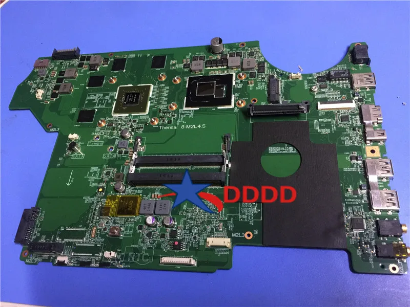 Оригинальная док-станция для материнской платы ноутбука MSI GE62 GP62 PL62 с процессором